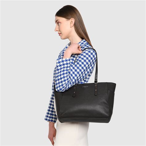 Buy Black Venus Laptop Winged Tote Bag Online