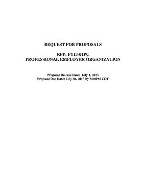 Fillable Online netxworkforce RFP FY13-01PC PEO for all locations 3RR ...