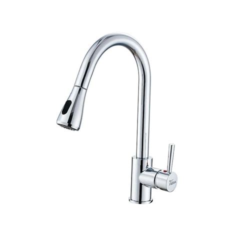 Fossa Kitchen Sink Mixer Tap with Pull-Down Sprayer | Single Handle ...