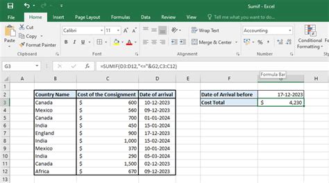 Image result for Sumif If Condition Excel