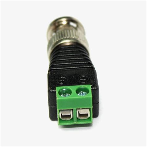 BNC Screw Type Adapter Connector/Plug for CCTV – QuartzComponents