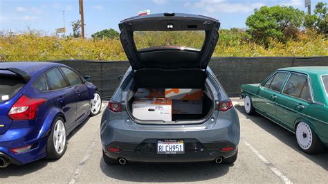 2020 Mazda3 Hatchback's Cargo Space