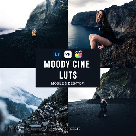 15 MOODY CINEMATIC Luts,dark Cinematic Luts,vn Luts,color Grading Luts ...
