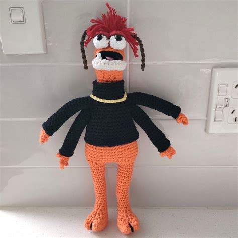 Muppet Crevettes Pepe the King crocheté à la main - Etsy France