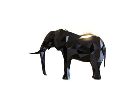 p3d.in - Ponoma Elephant_Stainless steel