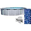 Buy Lake Effect Lifestyle 15-Foot Round Above-Ground Swimming Pool | 54 ...