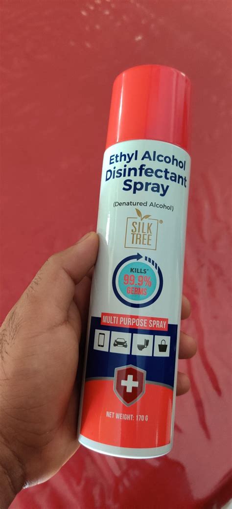 SILKTREE Multipurpose Disinfectant Spray for Hard & Soft Surface -Kills ...