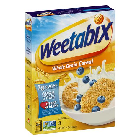 Weetabix Whole Grain Cereals: Baked with Excellence