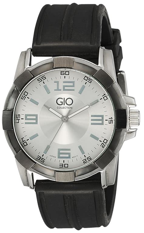 Gio Collection Analog White Dial Men's Watch - G0002-04 : Amazon.in ...