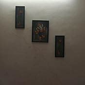 SAF UV Textured Ganesh Modern Art Print Framed Painting Set of 3 for ...