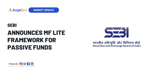 SEBI Launches MF Lite for Passive Mutual Funds
