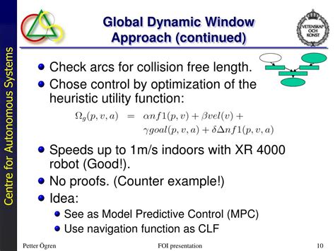 Image result for Dynamic Window Approach Simulation