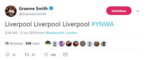 Twitterati lauds Liverpool FC on Champions League win