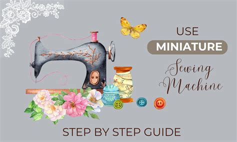 Image result for How to Set Mini Sewing Machine