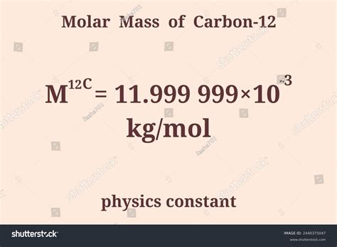292 Molar Mass Carbon Images, Stock Photos, and Vectors | Shutterstock
