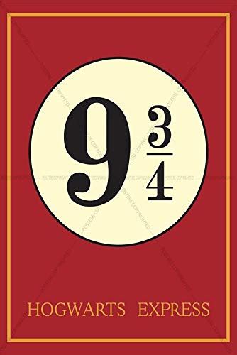 Postere Magic, Film Series Platform 9 3/4 Harry Potter The Hogwarts ...