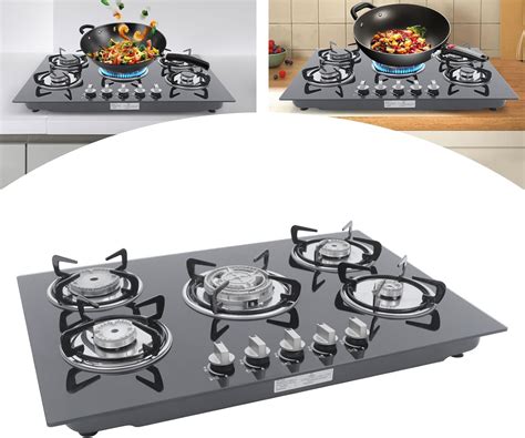InSyoForeverEC 30” Gas Stove Gas Cooktop 5 Burners, Built-in Gas India ...