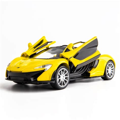 Araxia 1:32 Scale Wheels Diecast McLaren P1 Metal Model Pull Back Alloy ...