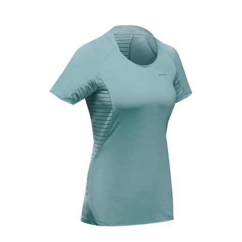 QUECHUA Women's Mountain Walking Short-Sleeved T-Shirt Usage, Benefits ...