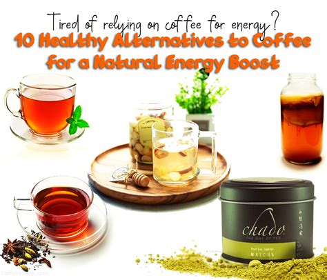 10 Healthy Alternatives to Coffee for a Natural Energy Boost