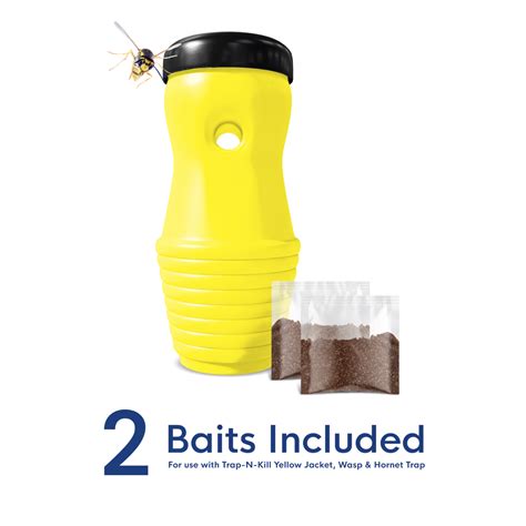 Enoz Trap-N-Kill Yellow Jacket, Wasp & Hornet Trap Refills - Enoz