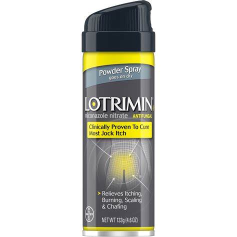 Lotrimin AF Jock Itch Antifungal Spray, Powder Spray, 4.6 oz - Walmart.com