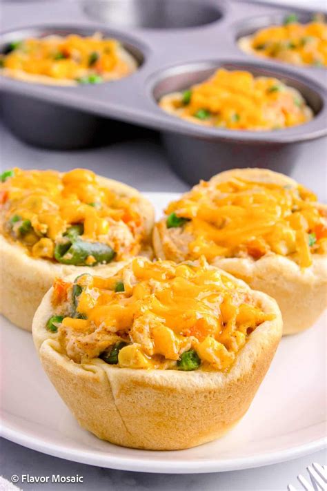 Mini Chicken Pot Pies Recipe | Recipe Cart | Recipe Cart