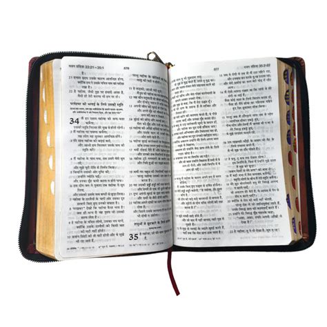 Compact Hindi Bible | With Thumb Index Edition | Indian Printed Editio ...
