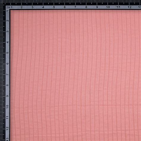 Buy Blush Pink Pintuck Pattern High Twist Cotton Voile Fabric 64513/32 ...