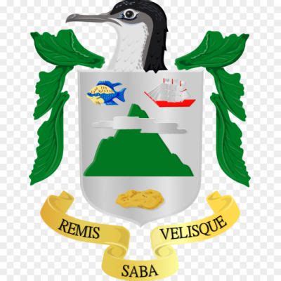 Coat Of Arms Of Saba - Pngsource