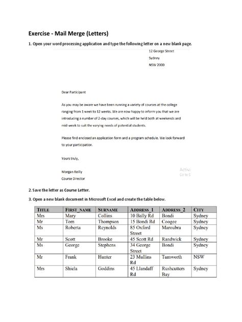 Image result for Using Mail Merge