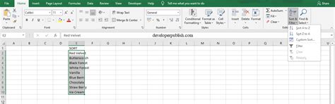 Excel Sorting Tutorial 的图像结果