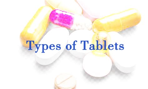 Types of Tablets 的图像结果