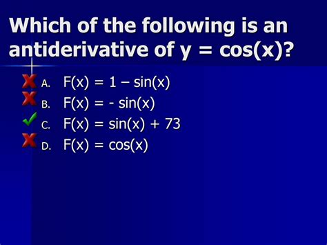 PPT - Antiderivatives & Theorems in Calculus PowerPoint Presentation ...