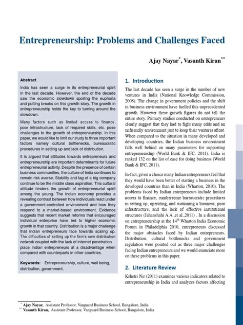 Challenges of Entrepreneurship 的图像结果