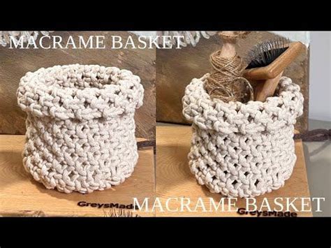 Image result for Macrame Baskets Tutorial