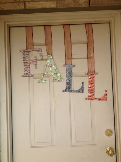 Image result for Fall Door Round Tutorial