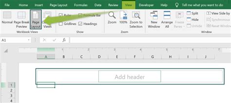 Image result for Excel Page Number