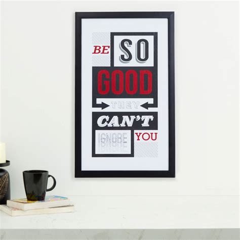 Buy Axiom Being Good Quote Photo Frame - 30 X 50 cm from Home Centre at ...