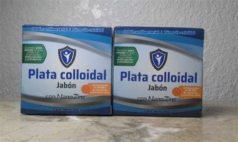 2 Pack Jabón Plata Coloidal Nano Zinc Contrarresta | Ubuy India