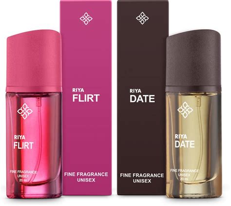 Buy RIYA Flirt and Date Perfume for Unisex | 20 ml Each| Set of 2 |Long ...