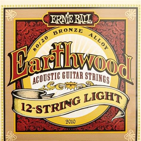 Ernie Ball Earthwood 12-String Light 80/20 Bronze Acoustic Set.009 ...