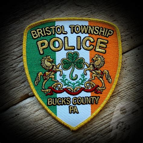 2026 Irish - Bristol TWP, PA PD 2026 Irish Patch - GHOST PATCH