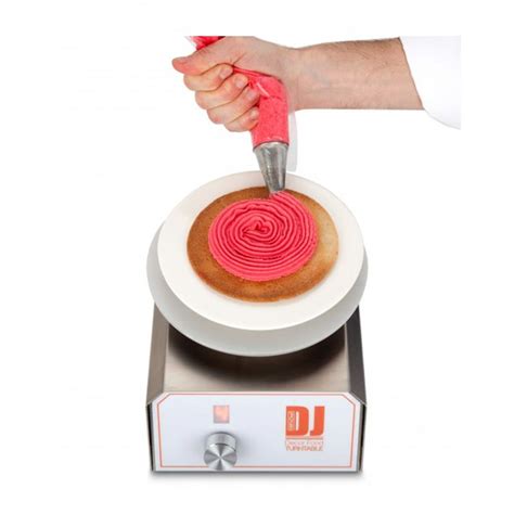 100% Chef DJ Rotating Decor Table, 19x21x15 cm Price