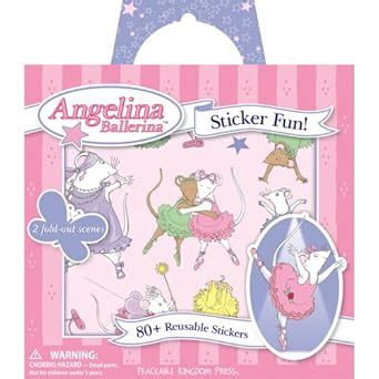 SP27 - Angelina Ballerina Sticker Activity Tote : Angelina Ballerina ...