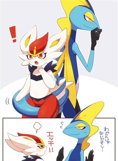 cinderace and inteleon (pokemon) drawn by subaru331 | Danbooru