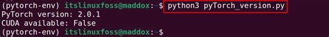Image result for Python Linux Pytorch