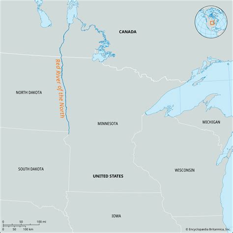 Canadian River Map