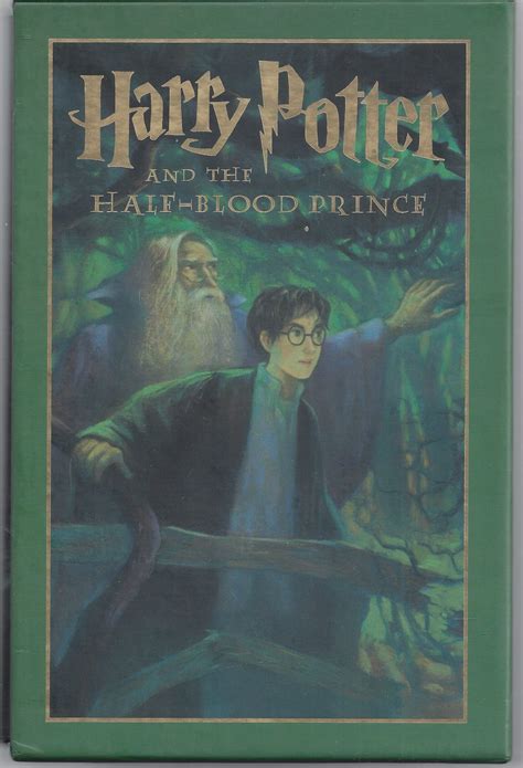 Harry Potter Half Blood Prince Book Cover