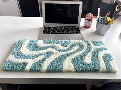 Abstract Design Office Keyboard Rug – Mayur Rugs